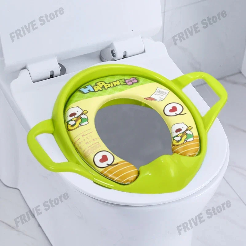 Childrens Toilet Seat Cartoon Soft Baby Portable Training Chair Children Urinal Cushion Mat 260311