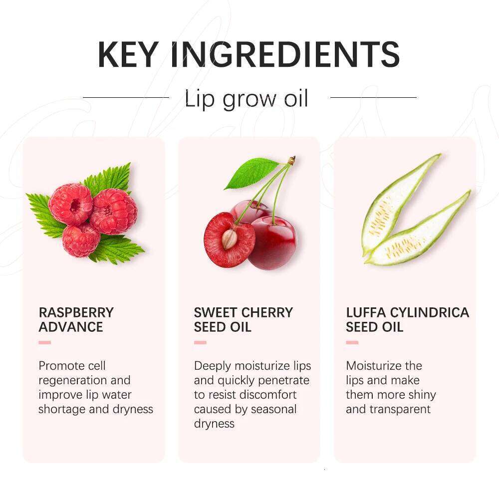 8.3ml Moisturizing and Volumizing Gloss Hydrating Glow Oil, Care Beauty Product, Tinted Lip Oil #020 Mahogany W260311