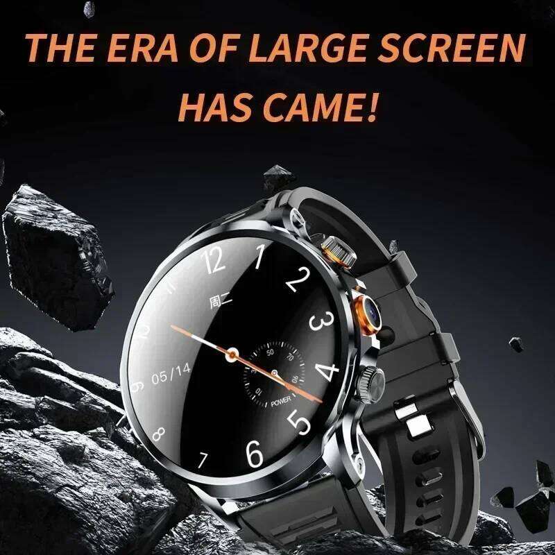 H18 Smartwatch: 1.95" HD Curved Screen, 4G LTE WIFI GPS, NFC, SIM Card Support, Side Camera, Android OS