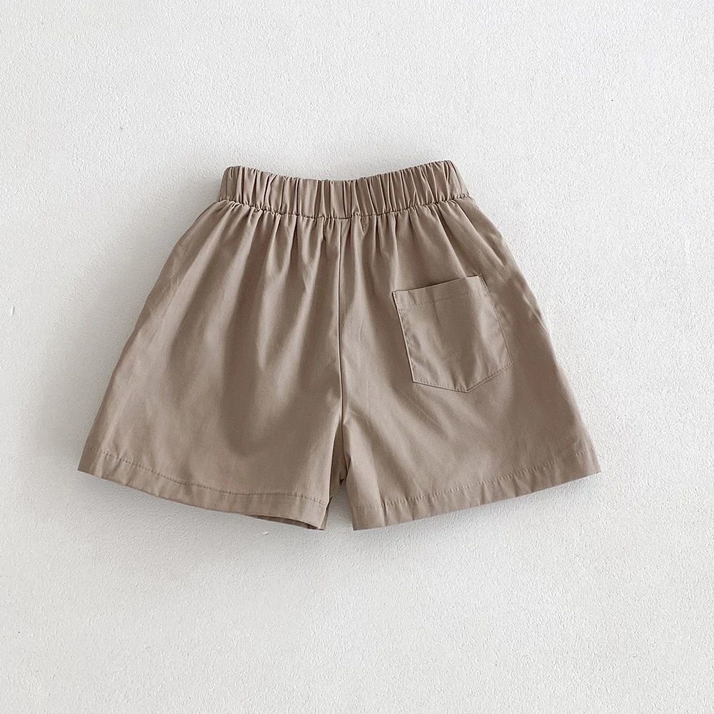 Vintage Baby Girls Boys Shorts Summer Cozy Cotton Breathable 3 Pockets n Kids Short Pants Children Bloomers 260311