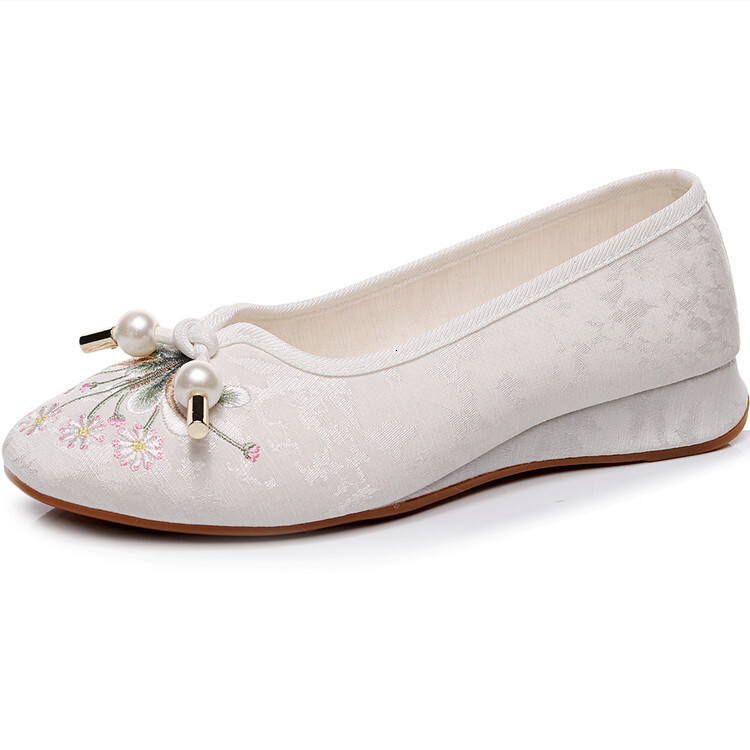 STAOXINDIKE 2025 New Outdoor Recreation Mid Designer Stiletto Kitten Heel Synthetic Suede White Strap Closed Formal Wide Affordable Luxury Heeled Shoe