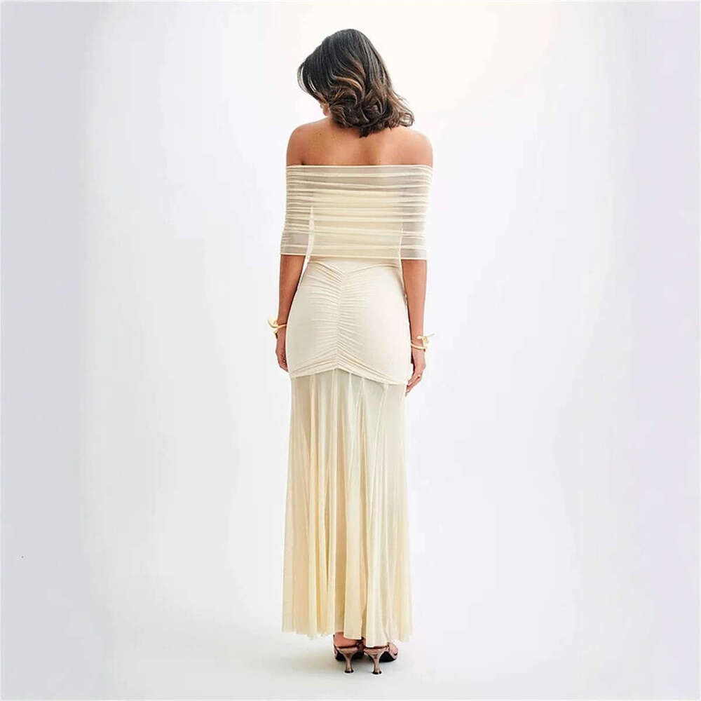 2026 new European and American niche fashion brand goddess style a23 sexy tight corset slim fit two-piece long skirt