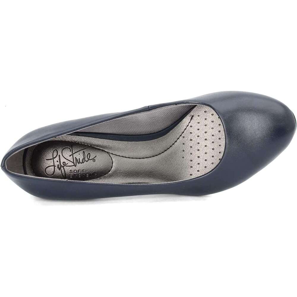 Women Comfortable shoes, work shoes, formal shoes, dress shoes, etiquette shoes, women's shoes, leather shoes, single shoes, mid-heel, spring, bl