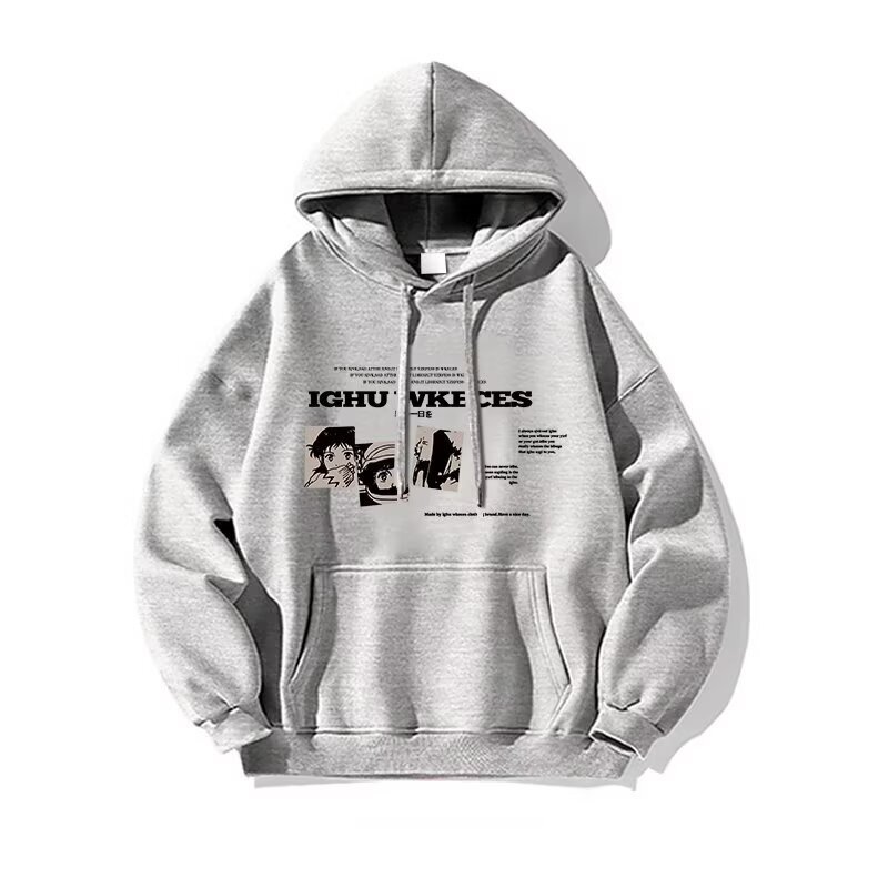 New Style Hooded Sweatshirt With Letter Print Unisex Casual Long Sleeve Designer Hoodie Jacket For Spring And Autumn