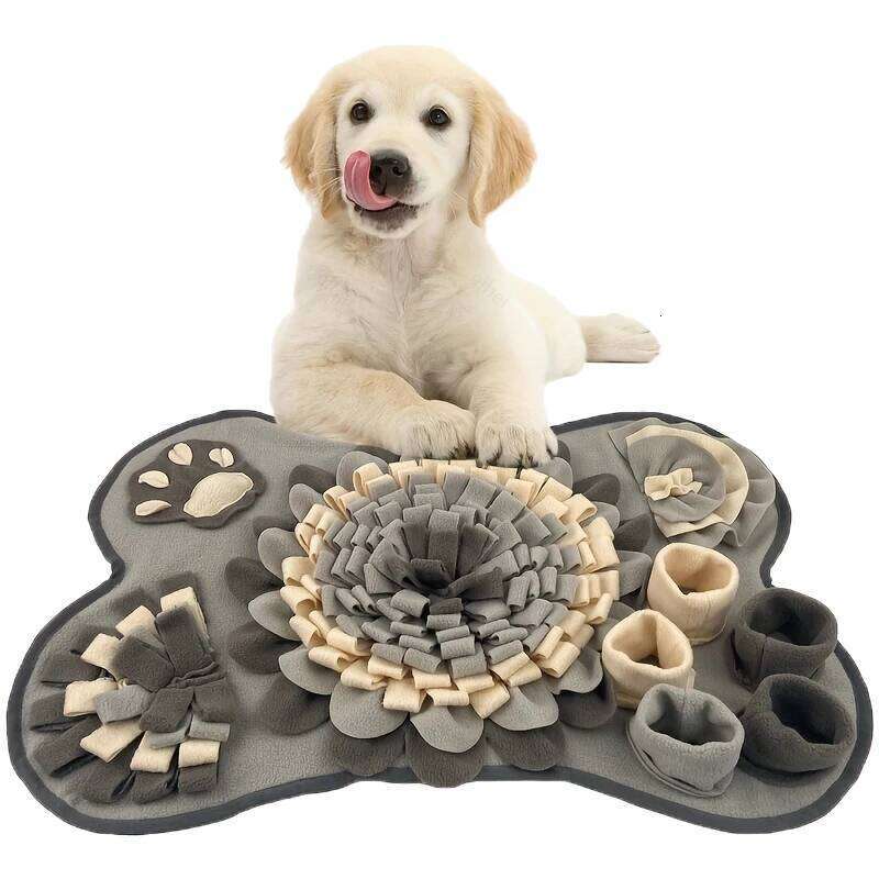 New Foraging Smell Blanket Entertainment Interactive Dog Slow Food Mat Training Educational Pet Toys 26Y0312