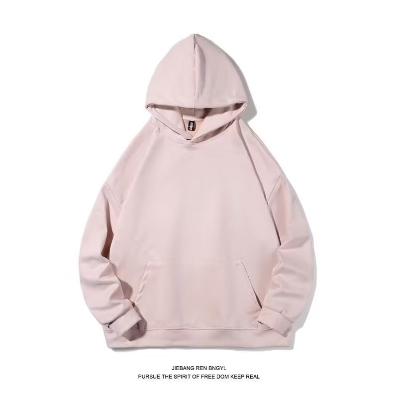 Men's Designer Hoodie Suede Hooded Sweatshirt Autumn/winter New Style Fleece-lined Trendy Brand Oversized Couple's Pullover Jacket