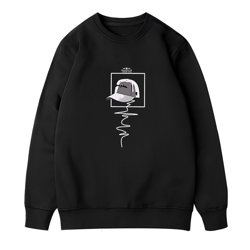 Wholesale Men's Sweatshirt Autumn New Sports Crew Designer Hoodie Neck Style Casual Men's Top Trendy Fashion Men's Jacket