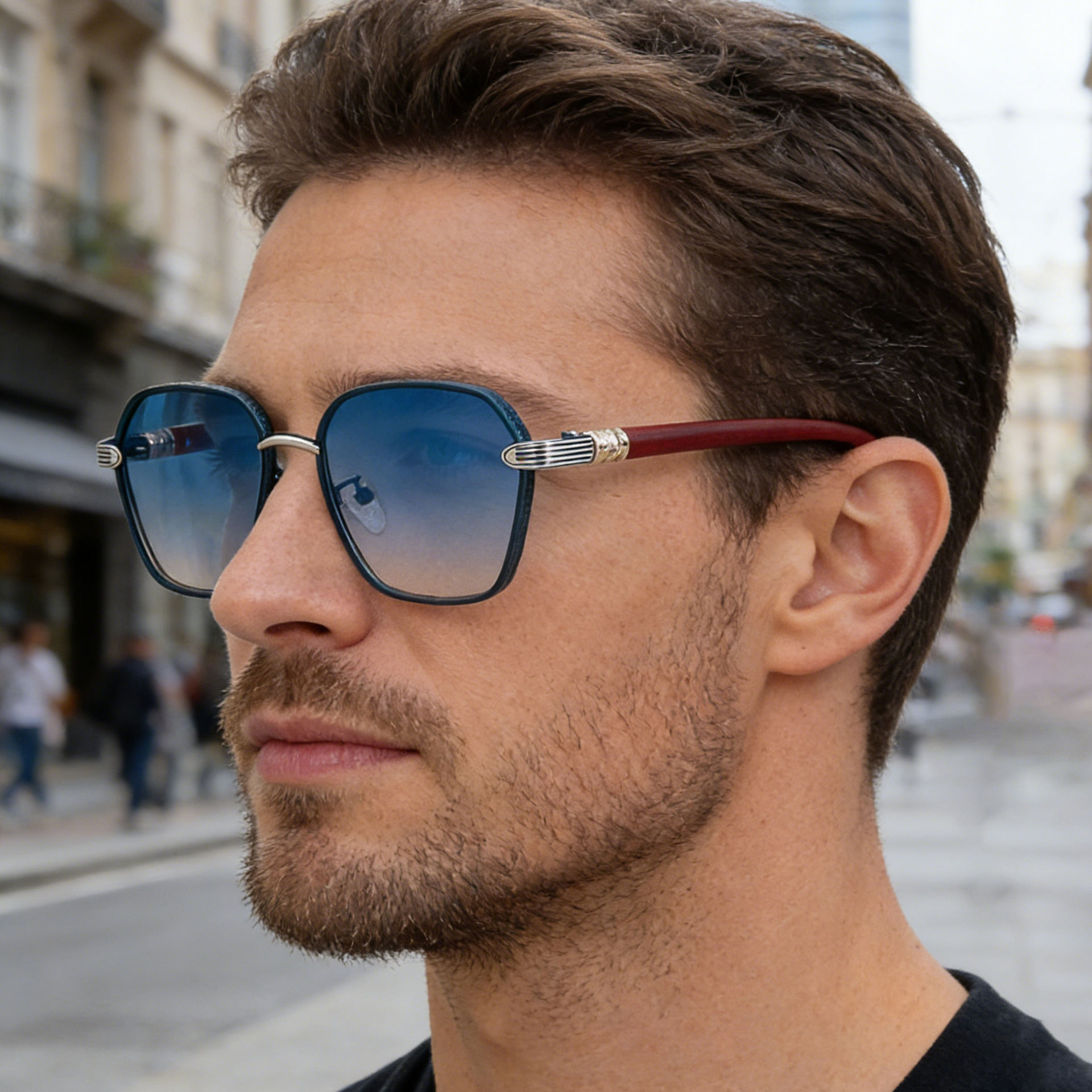 Designer Sunglasses Handsome Hipster Glasses Driving Travel Sports Luxury Vintage UV400 Polarized Sun Top Lunettes De Soleil Sunglasses