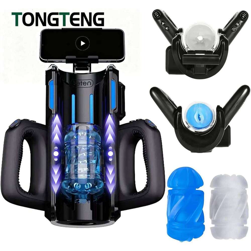 Leten High Speed Automatic Piston Stroker Masturbator Telescopic Vagina Blowjob Masturbation Machine Sex Toys for Men 18+ Z260312