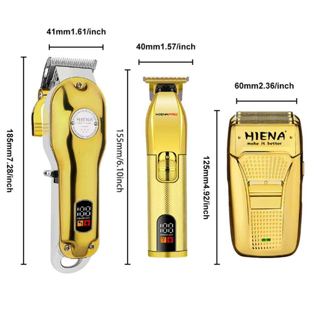 HIENA trimmers Hair cutting machine professional barber machines electric shaver man beard Barber shop men's hair clipper C260312