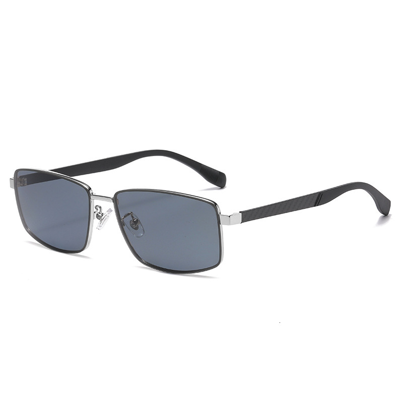 2026 New Fashion Polarized Square Sunglasses for Men, Simple Outdoor Driving Sunglasses, Men's Wholesale