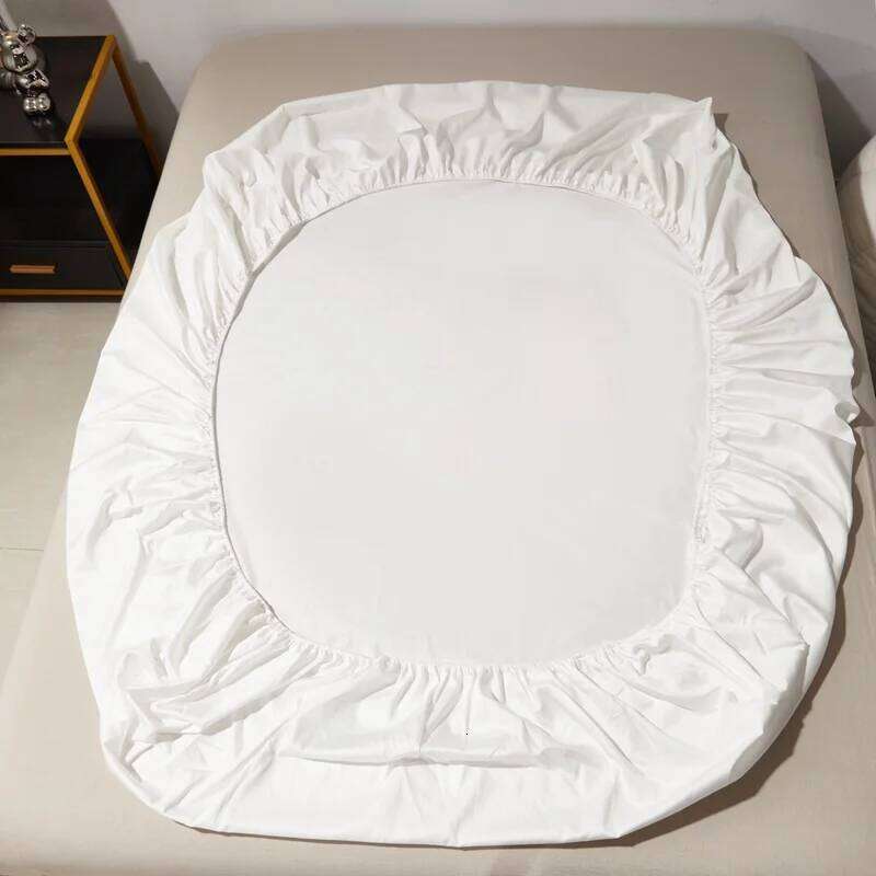 Egyptian Cotton Hollow Edge Bedding Set, White, Grey, Pink, Blue,1 Duvet Cover,2 Pillowcases,1 Flat Or Fitted Sheet H260312