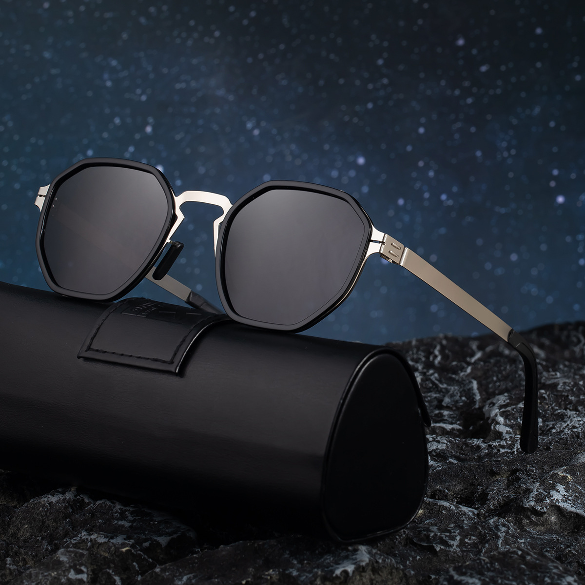 2026 New Polarized Men, European American Style, Special for Fishing and Driving, Screwless Sun Protection Glasses, Trendy Men's Sunglasses