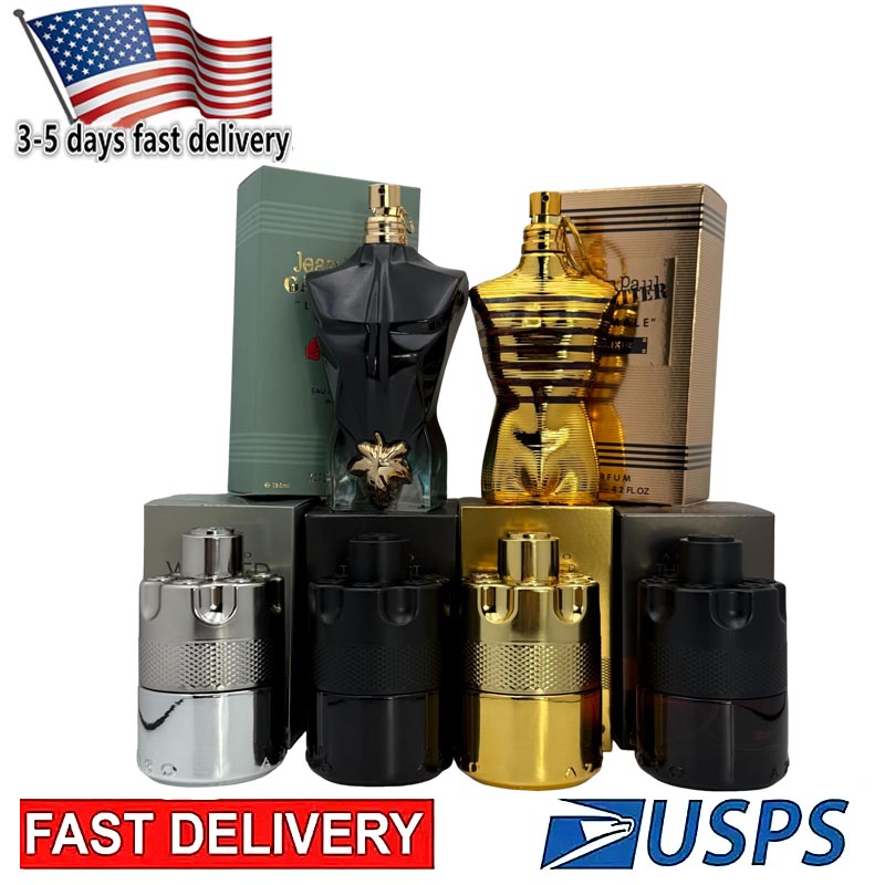 Fast Shipping From US Warehouse Perfume Men Long Lasting Fragrance Men Cologne Eau De Toilette Long Lasting Woody Fragrance Spray 100ml