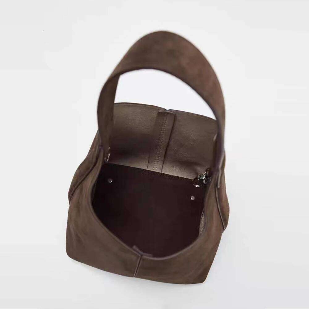 Retro Suede Women's Handbags Fashion Designer Bucket Bags For Shoulder Quilted Wrist Women Bag NEW Shopper Tote Purses WONST
