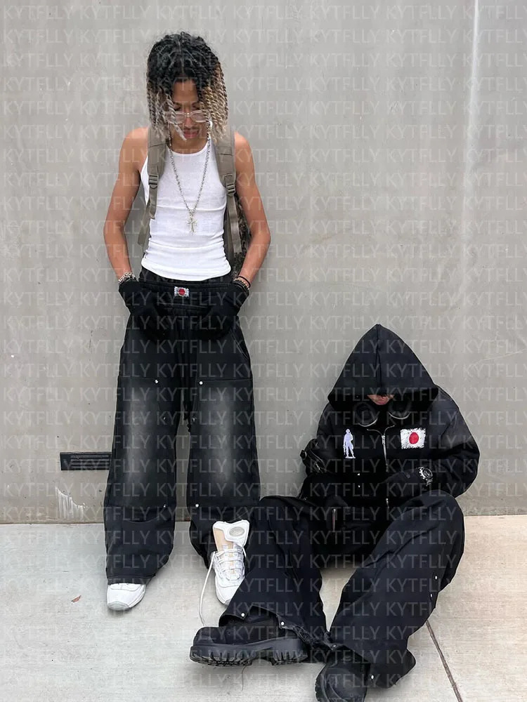 autumn and winter diamond loose plush national flag casual zipper hooded sweatshirt pants two-piece set trendy s 260311