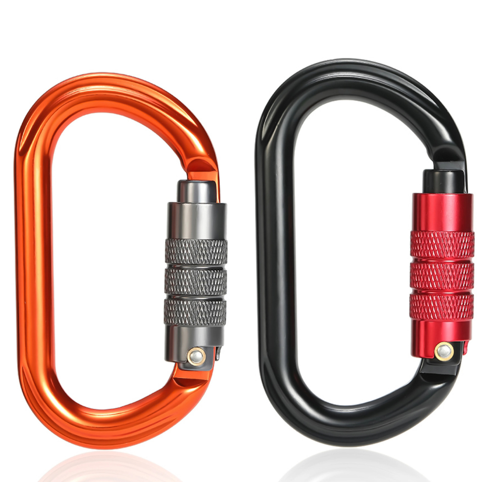 CLIWIZ 25KN Auto Safety Lock Outdoor Professional Climbing Carabiner O Shape Aviation Aluminum Hooks With Certificates CE 260228