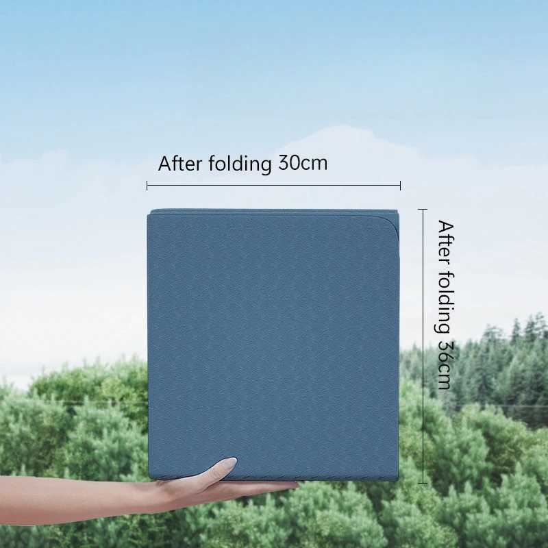 Nice1PC Foldable Yoga Mat Eco Friendly Tpe Folding Travel Fitness Exercise Double Sided Non-Slip For Pilates Floor Workouts M260312