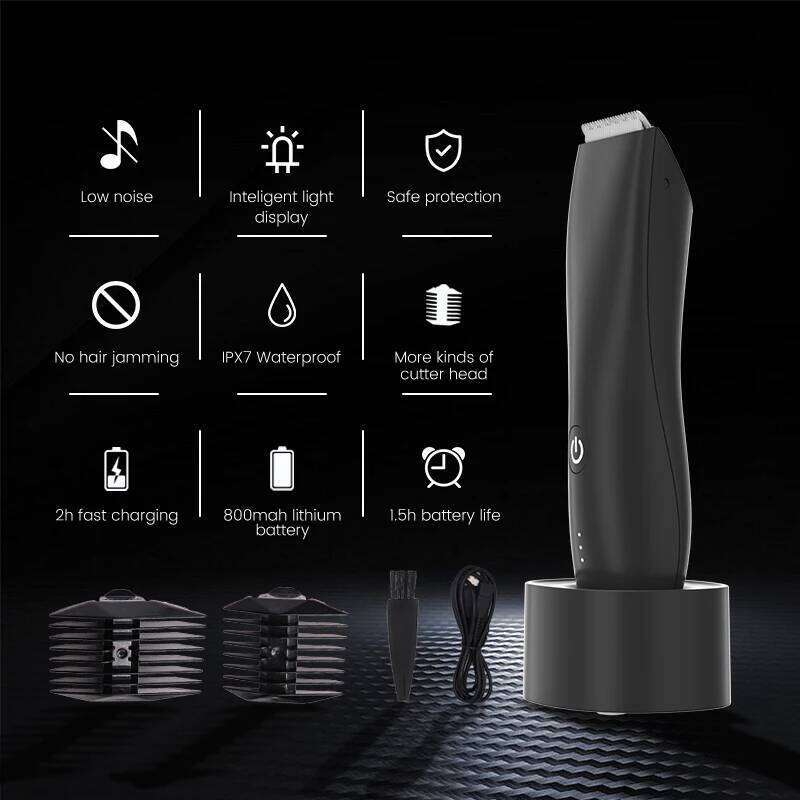 Professional Clipper Rechargeable Beard Trimmer Cutting Machine Electric Shaver For Body Hair Shaving Safety Razor C260312