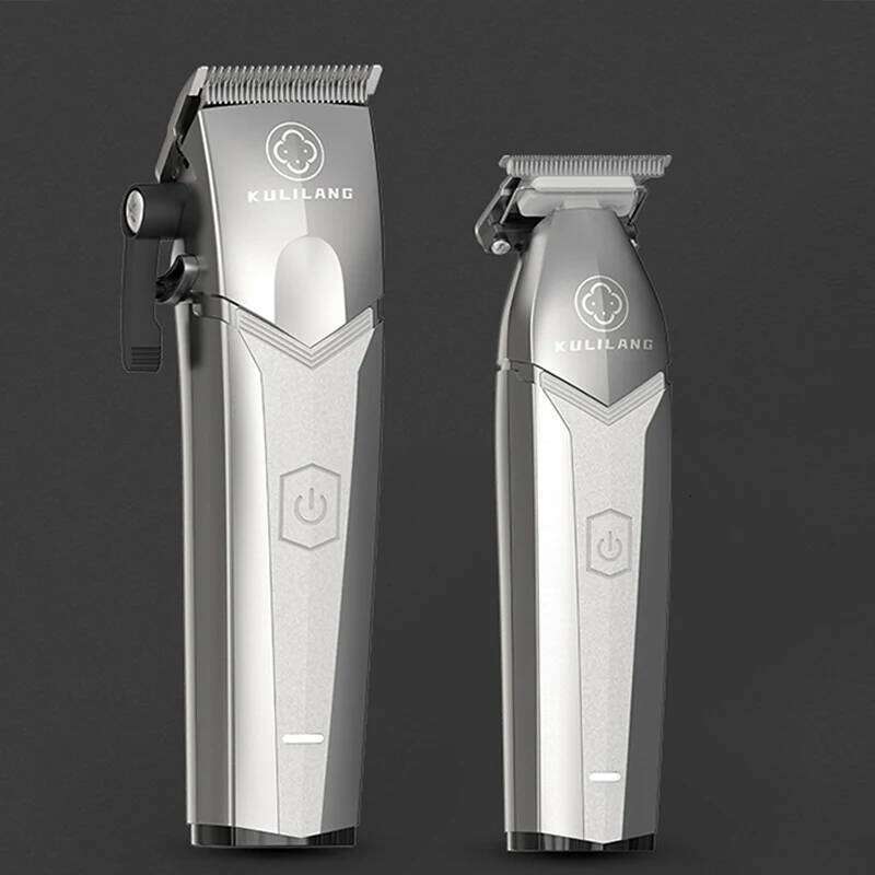 Madeshow Kulilang R55 R66 R77F Professional Men's Clipper Trimmer Wireless Barber trimmer for men Oil Head Hair Salon C260312