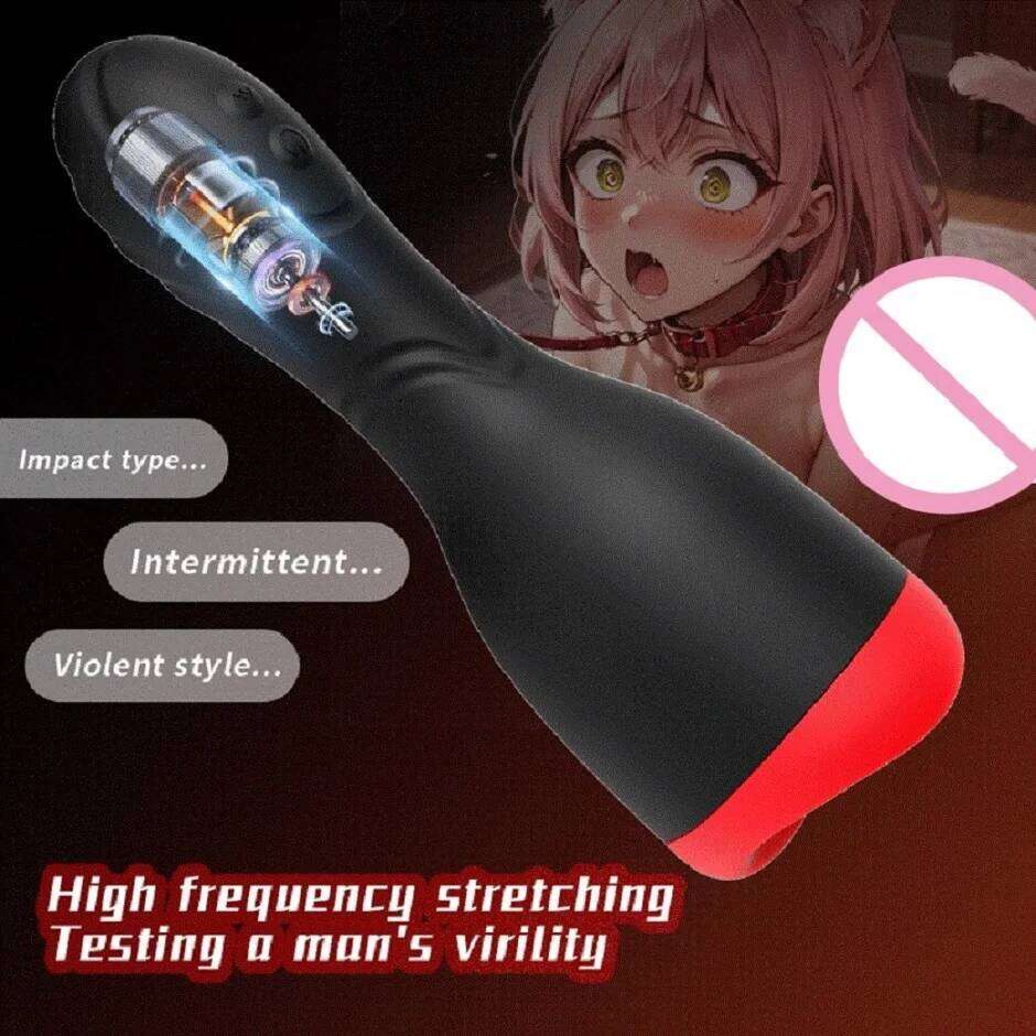 Sperm Extrator Oral Masturbation Cup Glans Training Foreplay Stimulating Machine Sex Toys for Men Adults Supplies 18+ Z260312