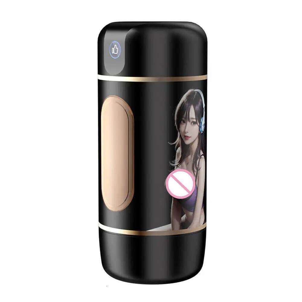 Automatic Masturbator 3D Textured Male Sex Toy Voice Sucking Vibration Penis Oral Machine Toys for Man Z260312