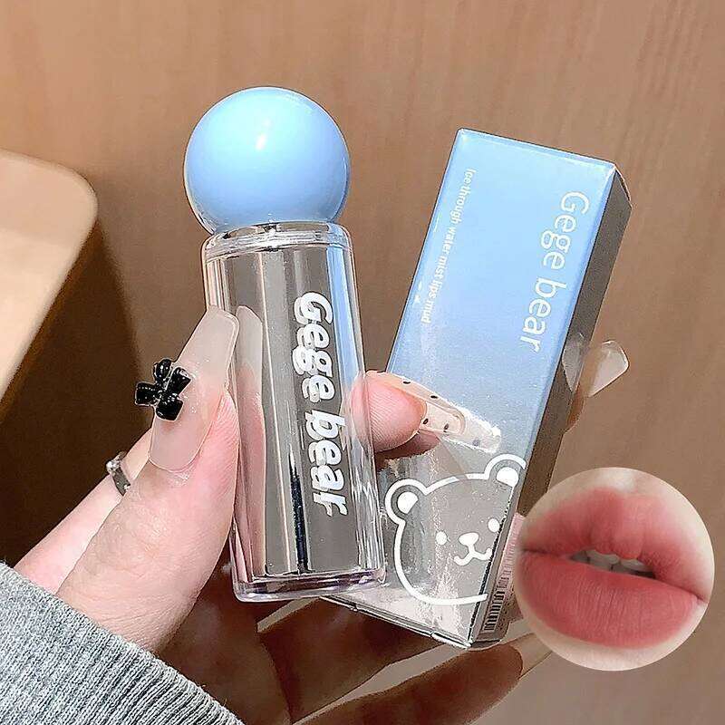 Gege bear Ice-permeable Water Mist Lip Mud, matte, soft, delicate and long-lasting, natural makeup application W260311