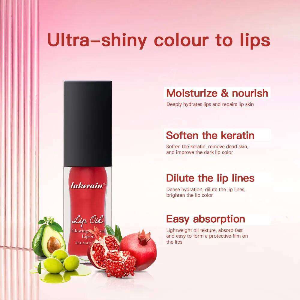 Glowing Lip Moisturizing Care Of The Benetitnt For Lips Nourishing Jelly Liquid Pink Plumping Gloss Oil W260311