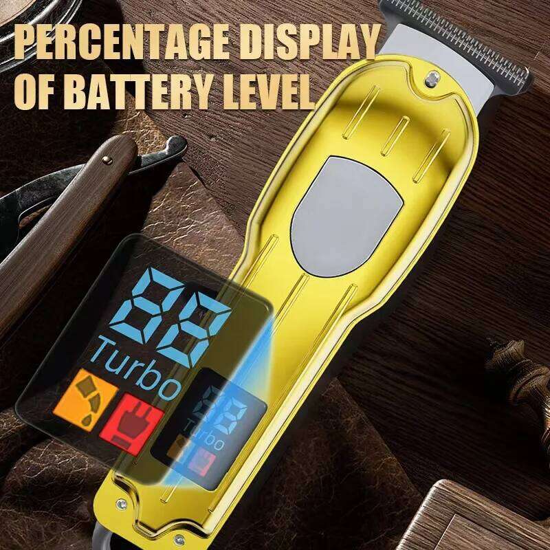 Stainless steel rechargeable home electric hair clipper Beard Trimmer automatic shaver C260312