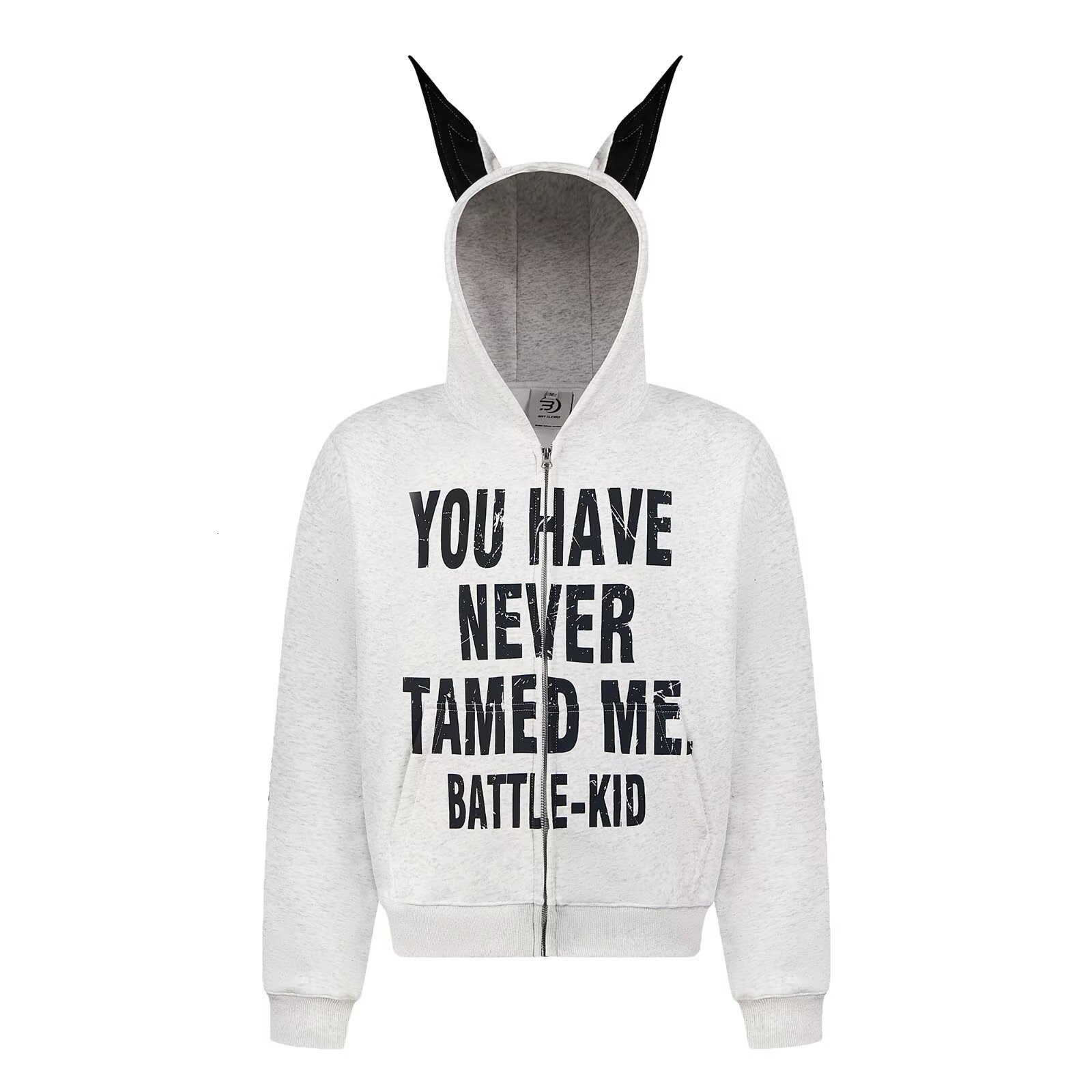 Style Mottled Letter Little Devil Hoodie Spring And Designer Hoodie Autumn Design Sense Zipper Sweatshirt Men's Cardigan Jacket