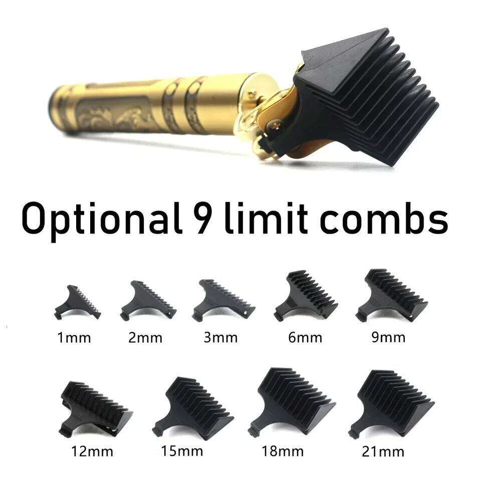 Professional T9 Machine Metal Body for Men Stainless Steel Blade Hair Clipper Beard Trimmer C260312