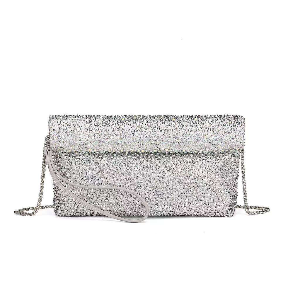 Design Party Evening Young Luxury Sparkling Diamond Shoulder Crossbody Socialite Style Clutch Bag For Women