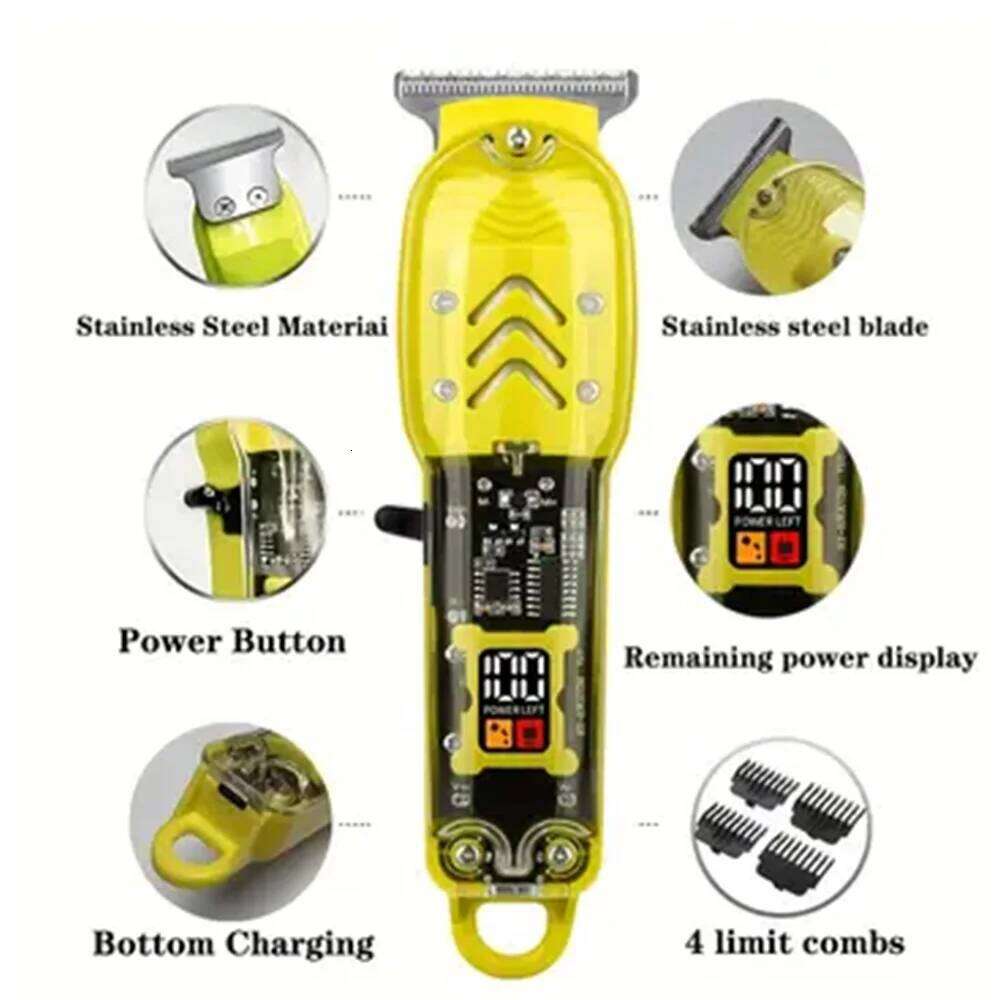 Cutting Rechargeable Haircut Machine Cordless Professional Hair Clipper Trimmer for Men C260312