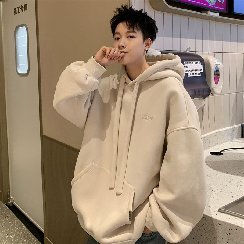 320g Heavyweight Hooded Sweatshirt For Men Designer Hoodie New Spring And Autumn Top Style Trendy Loose Hoodie Jacket For Men