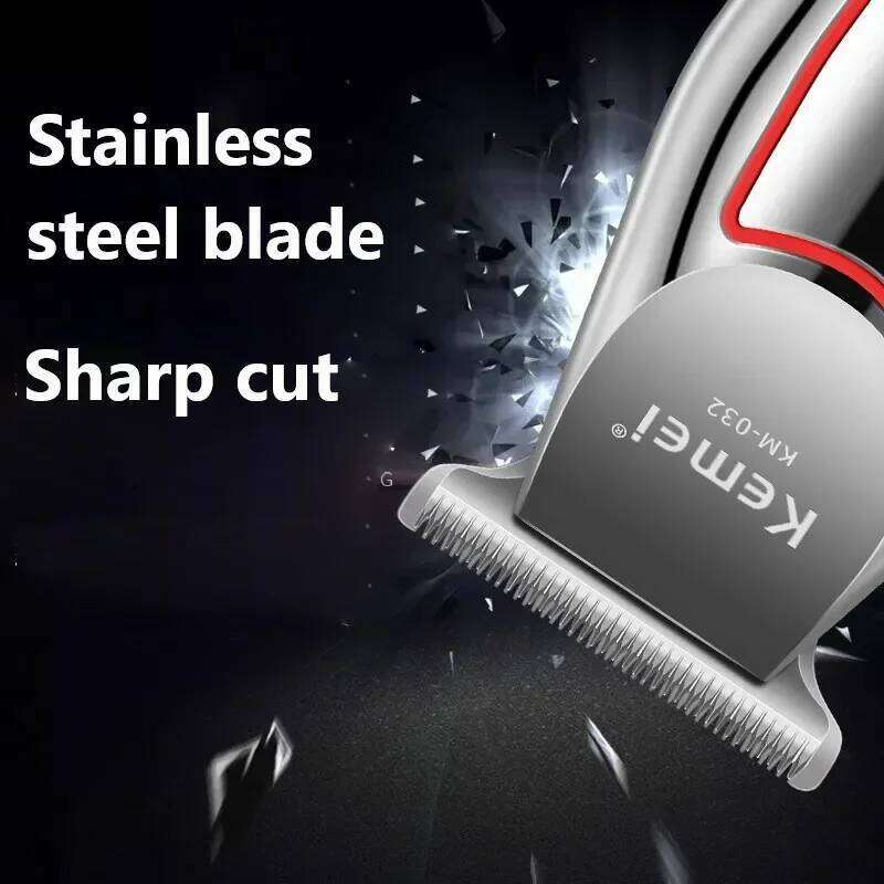 Kemei Clipper Men Cordless Beard Trimmer Trimmers Set Shaver Hair Cutting Machine Clippers for Barber KM-032 C260312
