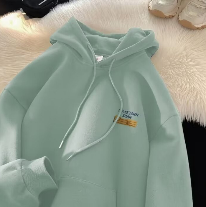 Winter Hooded Printed Sweatshirt For Men Trendy Style Oversized Top Designer Hoodie For Teenagers Loose-fitting Men's Hoodie