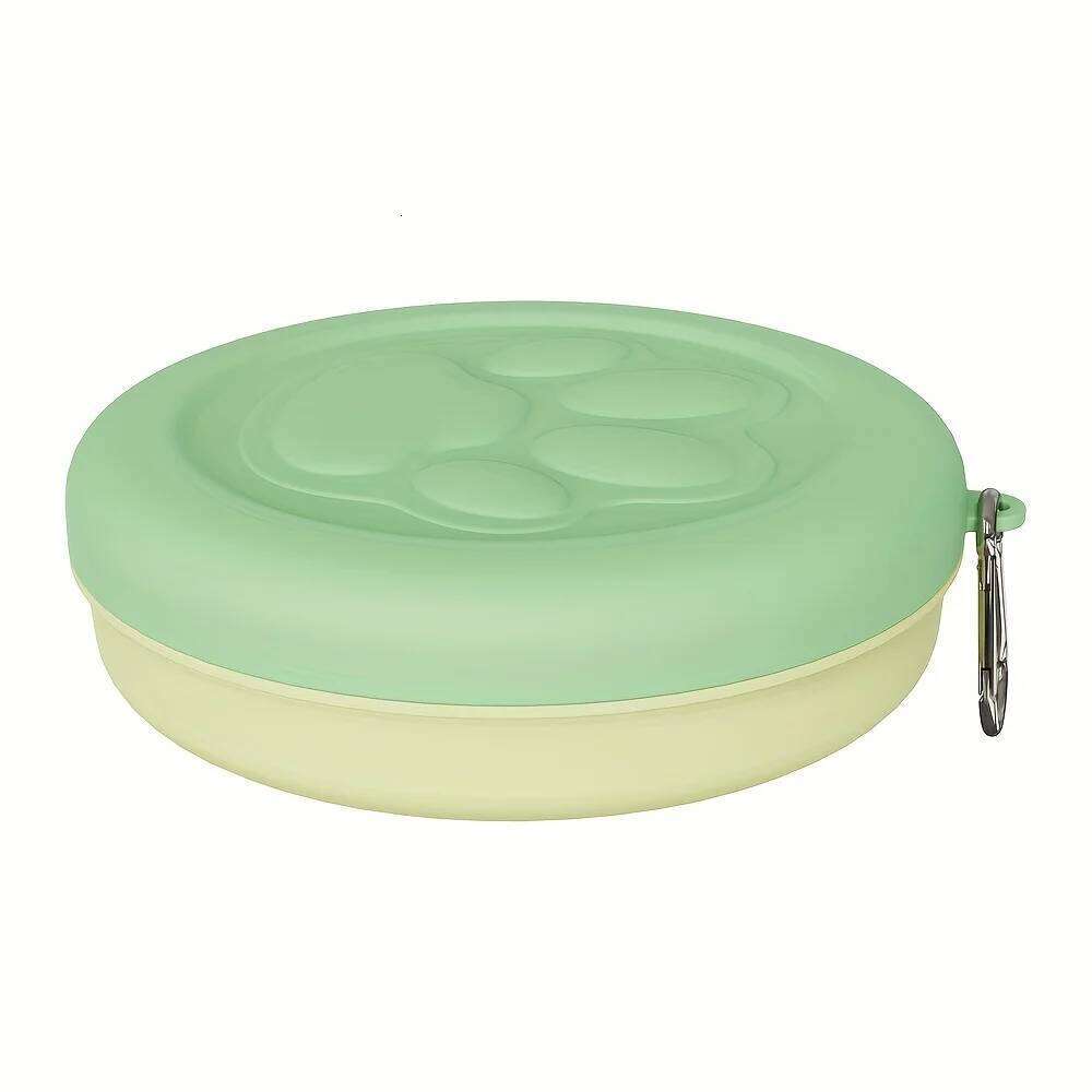 1pc Travel Pet Portable Food Snack Box Multifunctional Dog and Cat Outdoor Bowl Feeding Water 26Y0312
