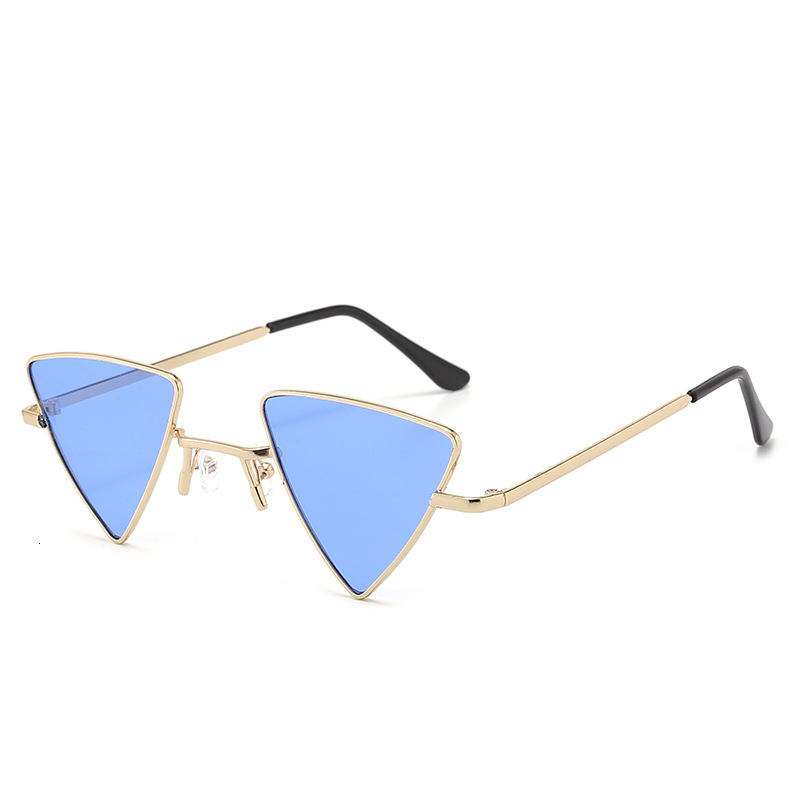 Fashion Unisex Punk Triangle Sunglasses Sunshade