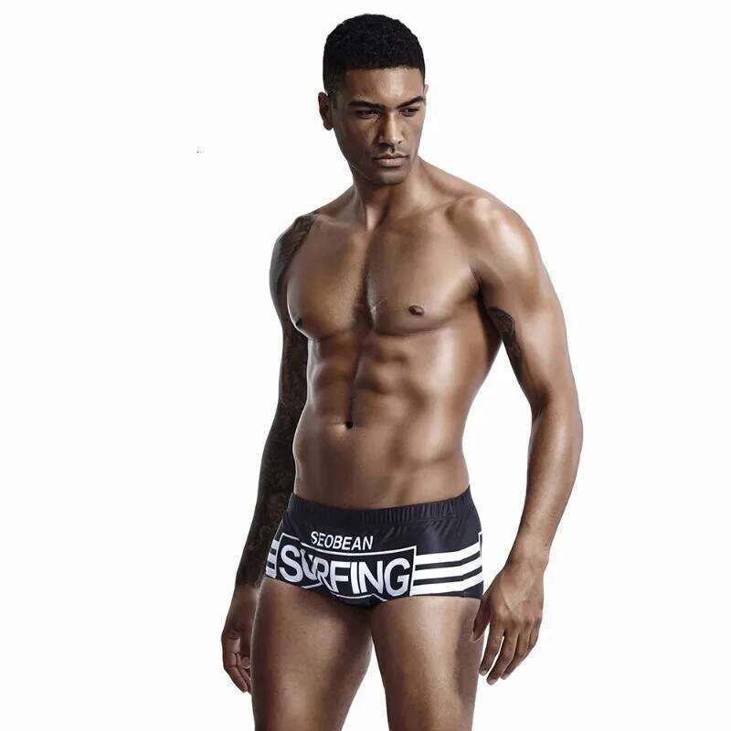 New digitally printed trunks, fashionable boxer men's sports swimming trunks 90806 Z260312