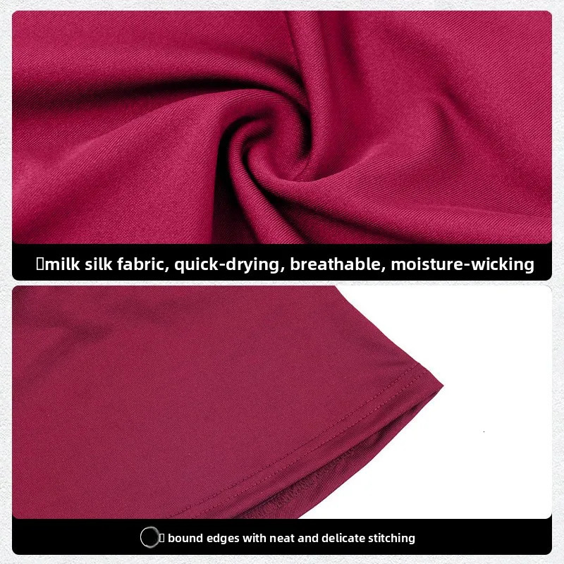 Womens Milk Silk Hat Scarf Head Cover Solid Color High-Stretch Headband Extended Neck Protection Sun Protection Headscarf Hat 260304