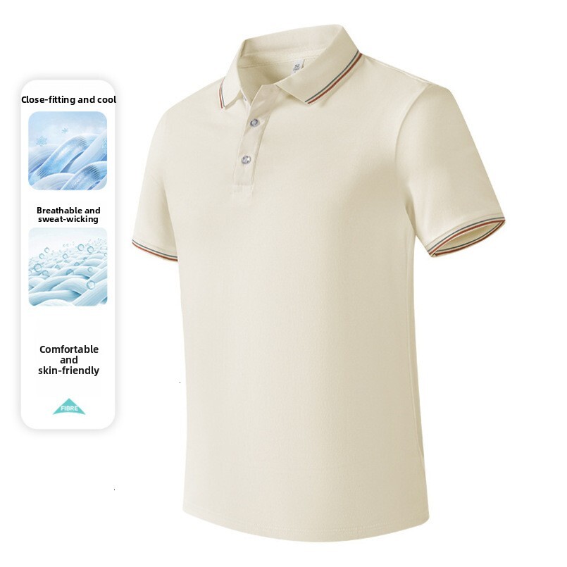 Cross-border T-shirts, short-sleeve corporate shirts, summer workwear, group advertising logo printing embroidery T-shirts and polo shirts