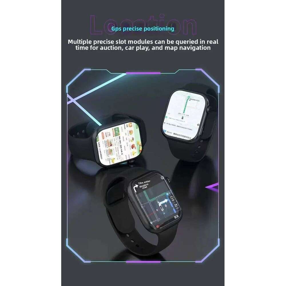 Master VP09 Smartwatch 4G 5G Dual SIM Android OS GPS Navigation WIFI 8MP Camera Google Support Outdoor Sports for Men Women