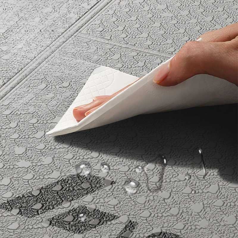 Nice1PC Foldable Yoga Mat Eco Friendly Tpe Folding Travel Fitness Exercise Double Sided Non-Slip For Pilates Floor Workouts M260312