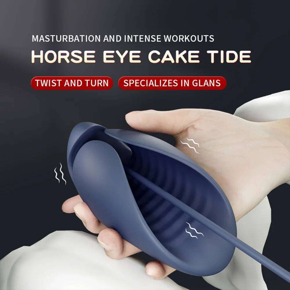 Glans Trainer Vibrator Men Penis Delay Exerciser Stimulate Masturbation Massager Vibrating Endurance Trainning Sex Toy Z260312
