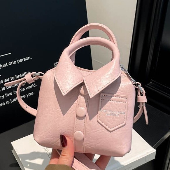 Spring new fashion cute women's handbag fashion shoulder bag, with high-end casual crossbody bag designer bag
