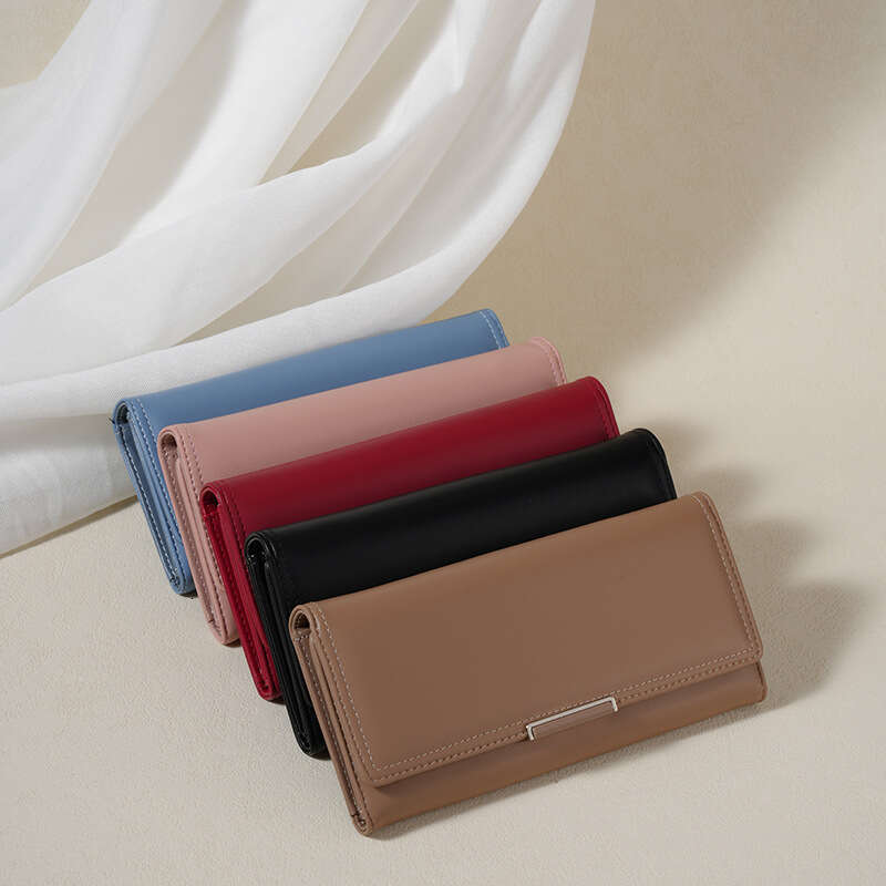 Luxury fashion wallet Women S Long Wallet New Multi Card Slot Fashion Simple Off Large Capacity Versatile Clutch