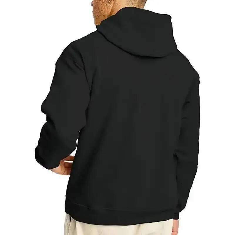 Men's Women Pullover Spring Autumn Casual Hoodie Sweatshirts Solid Color Hoodies Oversize Black Sweatshirt For Male