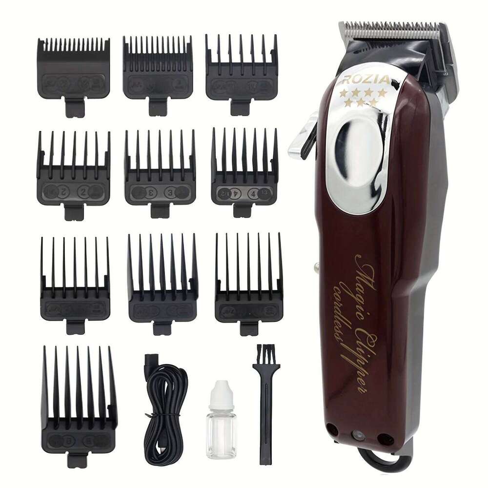 Professional Clipper for Men Rechargeable Trimmer Cordless Hair Cutting Machine Electric Barber Clippers Best Gift C260312