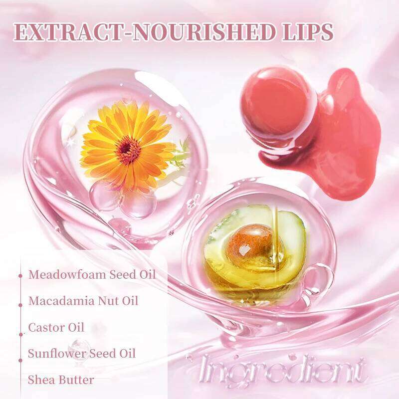 Moisturizing Mirror Lipstick, Nourishing Glaze, Long-Lasting Waterproof Non-Stick Cup, Highpigment Lip Gloss,All Skin Types W260311