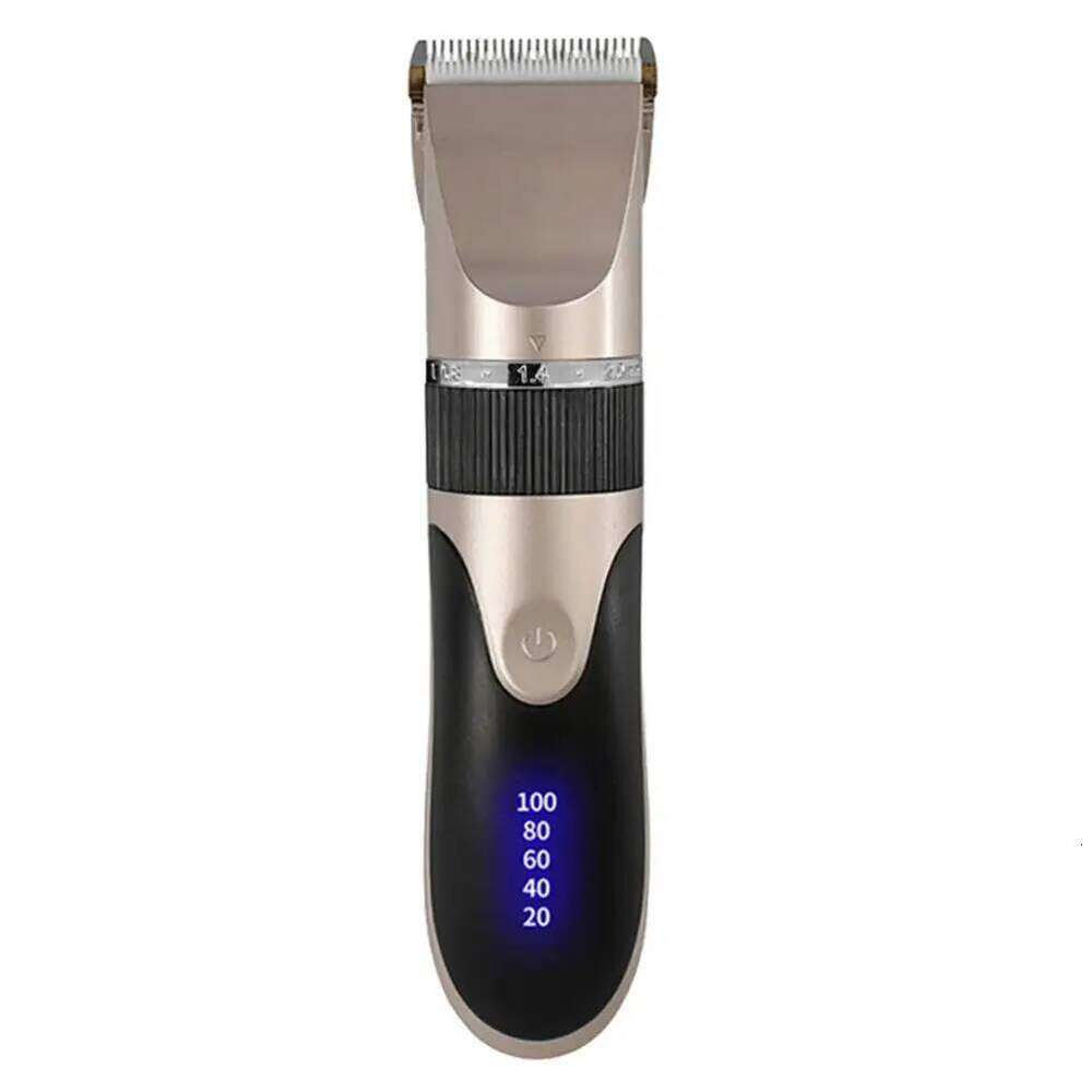 Razors Ceramic Electric Clipper Digital Display Trimmer USB Rechargeable Hair Cutter Barber Machine C260312